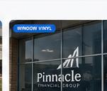 Window vinyl portfolio example